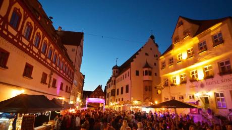 Das Streetfood-Festival hat viele Besucherinnen und Besucher in die Nördlinger Innenstadt gelockt.