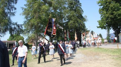 Das Feuerwehrfest war das Highlight des Jahres in Langerringen. 

