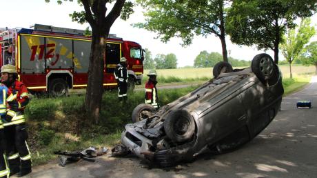 Zwischen Ober- und Untermauerbach ist am Samstag eine Autofahrerin bei einem Unfall leicht verletzt worden.