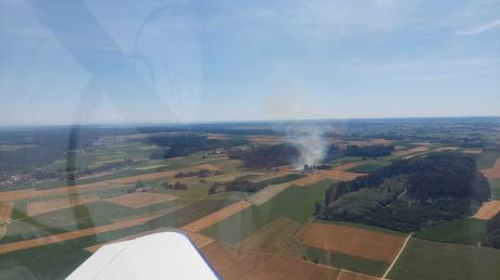 In Illertissen starten wieder die Luftbeobachter zu ihren Flügen, um Brände frühzeitig zu erkennen. Im vergangenen Sommer wurde so ein Feuer bei Nordholz frühzeitig entdeckt.