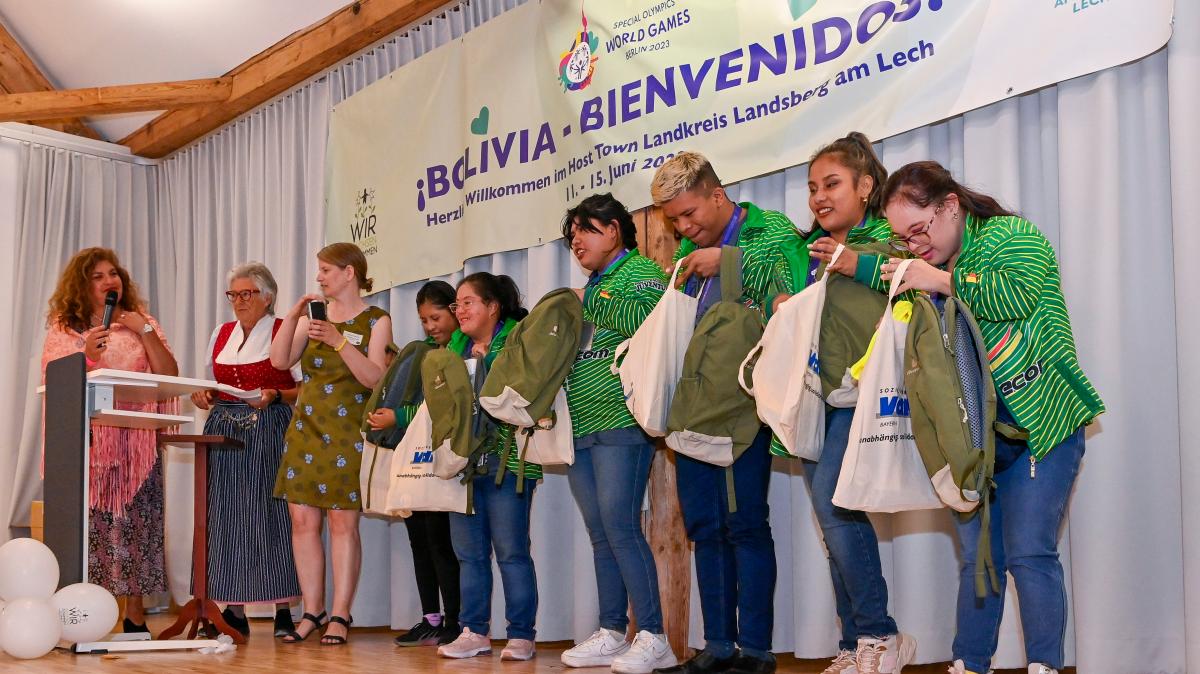 #In Landsberg trifft bolivianische auf bayerische Lebensfreude