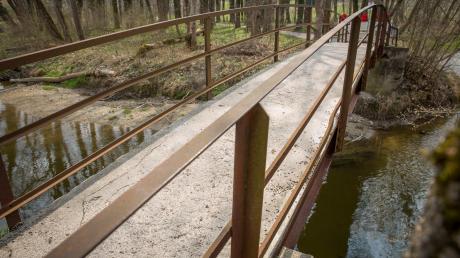 Die Planungen für den Neubau der Schlosswiesenbrücke über die Windach bei Greifenberg laufen..
