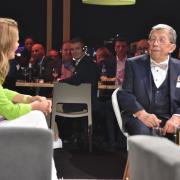 Einer der letzten öffentlichen Auftritte von Rudolph Hanke war im Juni 2023 ein Gespräch mit TV-Moderatorin Katrin Müller-Hohenstein bei den Hama-Feierlichkeiten zum 100-jährigen Bestehen der Firma.