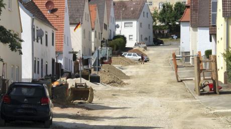 Fast 500.000 Euro kostet die Maßnahme in der Wallersteiner Felsenstraße brutto. 