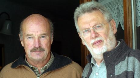 Der verstorbene frühere Eresinger Gemeinderat Georg-Peter Bühler (rechts). Das Foto von 2007 zeigt ihn zusammen mit dem ebenfalls bereits verstorbenen Fraktionskollegen Hermann Giersberg.
