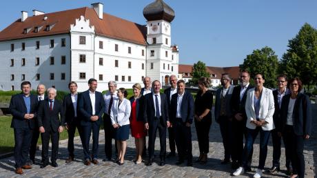 Die Wirtschaftsministerkonferenz traf sich auf Schloss Hohenkammer im Landkreis Freising.
