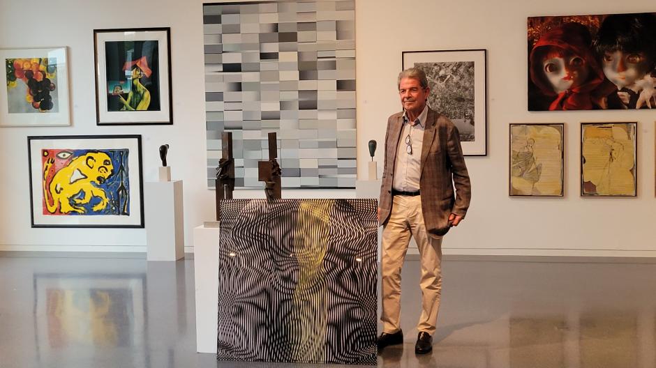 Werner Schneider will nicht, dass seine Kunst in Kisten verschwindet. Er entschied sich zum Verkauf.