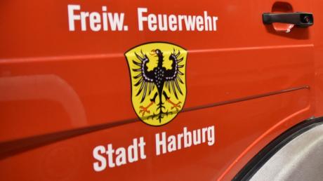 Die Freiwillige Feuerwehr Harburg war am Sonntag im Einsatz.