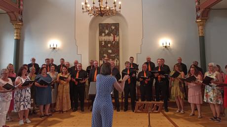Mit einem bunten Sommerkonzert begeisterte der Gesangsverein Binswangen sein Publikum.