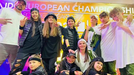 Europameister: Das Team R.E.D. Crew Kids.