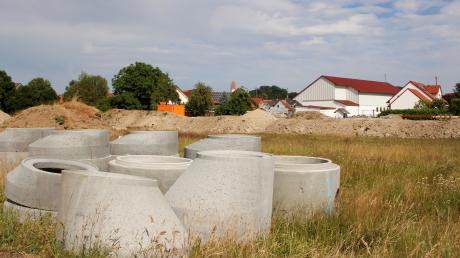 Das Baugebiet am neuen Kindergarten in Zaisertshofen. Bald sollen hier die ersten Bauplätze vergeben werden.