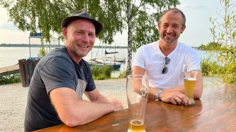 Die Organisatoren des Musikfestivals Reggae in Wulf, Markus Friedrich (links) und Bernd Radloff, suchen Nachfolger. 