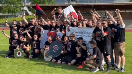So feiert man beim SV Greimeltshofen große Fußballtitel wie die Meisterschaft in der A-Klasse. 