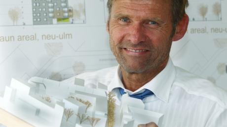 Uwe Fliegner hört zumJahrsende als geschäftsführender Vorstand bei der Baugenossenschaft Neu-Ulm auf. 