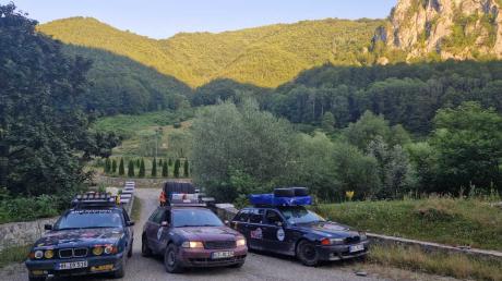Die Landschaft beeindruckte die Rehlinger Rallye-Teilnehmer auf dem Balkan besonders. Manchmal hätten sie sich mehr Zeit zum Genießen gewünscht, doch der Zeitdruck war groß und deshalb gab es nur kurze Stopps.