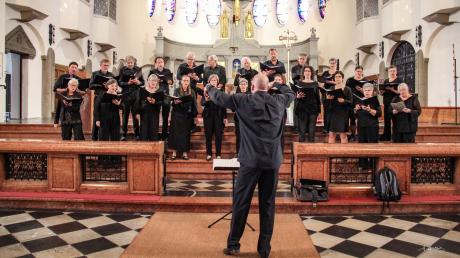 Der Cantemus-Chor lädt zum Monatsprojekt ein. Das Bild entstand bei einem Konzert in St. Otto, Bamberg.