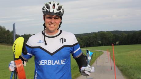 Patrick Stimpfle aus Tussenhausen gewann die Wahl zum MZ-Sportstar des Monats August.