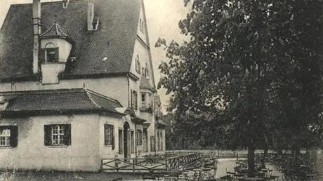 Das erste "Jägerhaus" an der Krankenhausstraße.