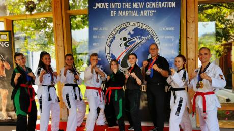 Die Taekwondo-Abteilung des TSV Schwabmünchen zeigt sich bereit für die World Martial Arts Games.