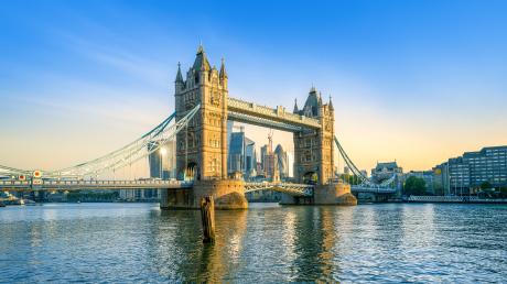 Die berühmte Tower Bridge in London.