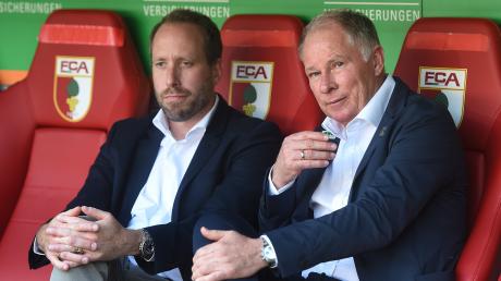 Aus zwei Geschäftsführern wird einer: Stefan Reuter (rechts) zieht sich in eine beratende Tätigkeit zurück, Michael Ströll hat mehr denn je beim Bundesligisten das Sagen. 