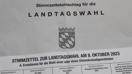 Am 8. Oktober findet die Landtags- und Bezirkswahl statt.