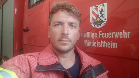 Christoph Gröner-Weikert ist Feuerwehrkommandant von Mindelaltheim. Nach den irren Reaktionen von Autofahrern an einer gesperrten Unfallstelle zwischen Mindelaltheim und Schnuttenbach meldet er sich zu Wort.