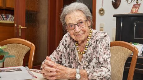 Margareta Fischer ist die 101-jährige Augsburgerin, die Kriminelle aufs Kreuz legte.