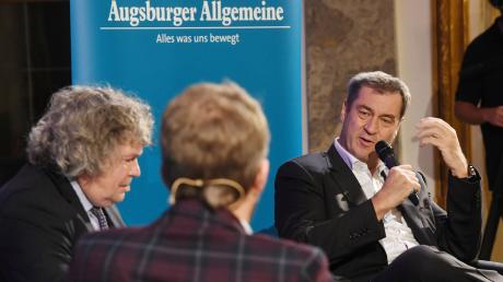 Markus Söder ist am 27. Februar wieder Gast bei "Augsburger Allgemeine Live"