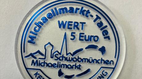 Neu dieses Jahr: der Michaelimarkt-Taler im Wert von fünf Euro.