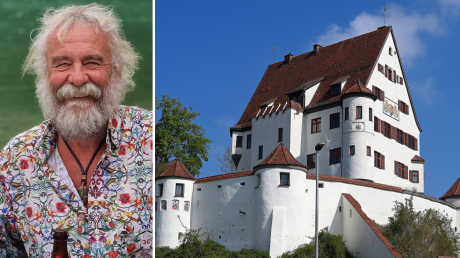 Ernst Prost und sein Schloss in Leipheim. Seit 2006 lebte der ehemalige Liqui-Moly-Geschäftsführer im Wahrzeichen der Stadt.