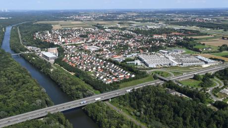 Die Donaubrücke in Leipheim ist ein wichtiger Verkehrsknotenpunkt.