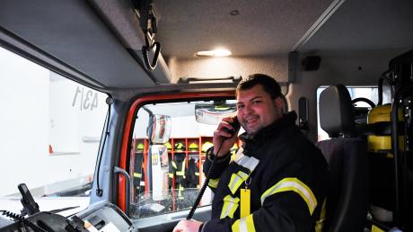 Markus Jakob ist Erster Kommandant der Freiwilligen Feuerwehr in Glött.
