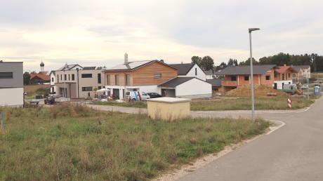 Die Nachfrage nach Baugrundstücken im Neubaugebiet "Am Brunnen" in Rehling ist zurückgegangen.