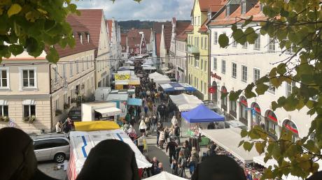 Der Gallusmarkt in Babenhausen hat eine jahrhundertelange Tradition.