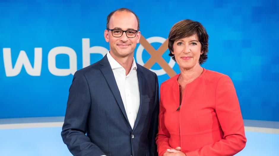 Moderierten am Mittwochabend den "Schlagabtausch": Christian Nitsche und Ursula Heller.