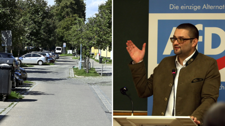 Der Augsburger AfD-Politiker Andreas Jurca wurde im August bei einer körperlichen Auseinandersetzung in der Schönbachstraße verletzt. Nun hat die Polizei Tatverdächtige ermittelt.