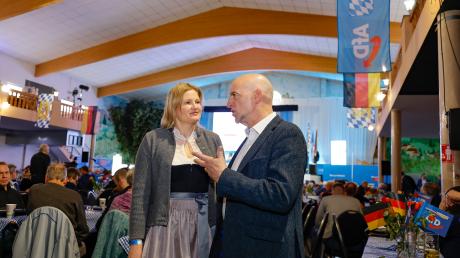 Katrin Ebner-Steiner und Martin Böhm von der AfD: Ihre Partei legte bei der Landtagswahl in Bayern massiv zu.