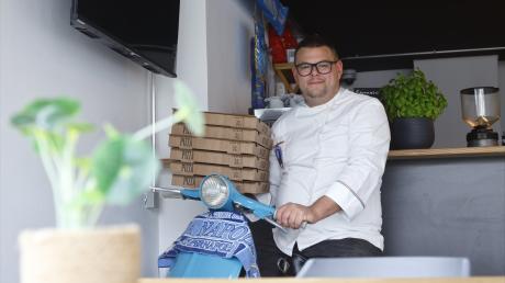 Gianni Madonna ist Chef und  Koch des im August eröffneten Lieferdiensts Fratelli in Nersingen.