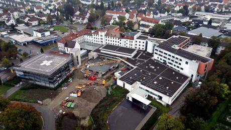 An der Stiftungsklinik Weißenhorn laufen die Vorbereitungen für den Erweiterungsbau. 