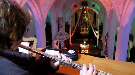 Die Lichternacht in der Monheimer Pfarrkirche war mit Wort und Musik eine Wellnesstunde für die Seele.