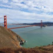 Die Golden Gate Bridge verbindet San Francisco und Marin County.