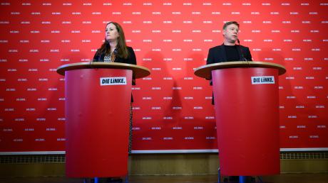 Wo bitte geht es zur Parteirettung? Janine Wissler und Martin Schirdewan wollen die Linke vor dem Untergang bewahren. Der Ausblick ist düster.