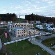 In Langenneufnach entsteht derzeit die Wohnanlage "Staudenblick" mit 38 Wohnungen für altere Menschen. 