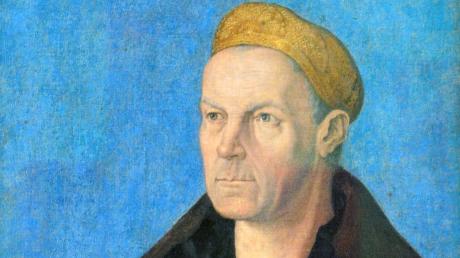 Dieses Dürer-Porträt von Jakob Fugger dem Reichen hängt in der Katharinenkirche.
