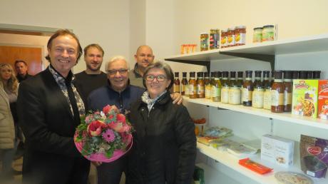 In der Wertinger Straße 12 in Zusmarshausen wurden am Freitag die Räume für das Foodsharing eingeweiht.