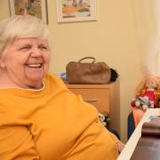 Gerda Buchner lebt seit 32 Jahren bei der Lebenshilfe Landsberg und ist auch die älteste Bewohnerin.