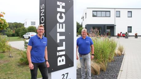 Holger (li.) und Thomas Köstler führen das Unternehmen Biltech in Oberhausen-Kreut.