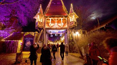 Der Weihnachtsmarkt ist die dritte Großveranstaltung des Jahres auf Schloss Kaltenberg.