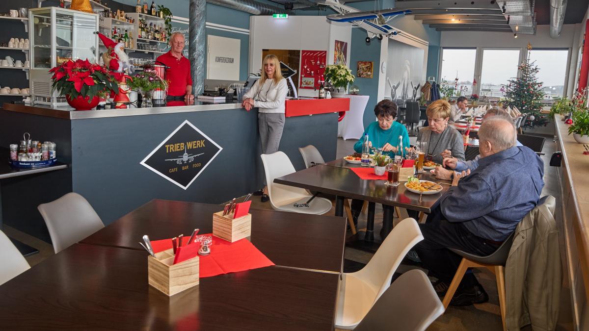 #Der Augsburger Flughafen hat ein neues Restaurant